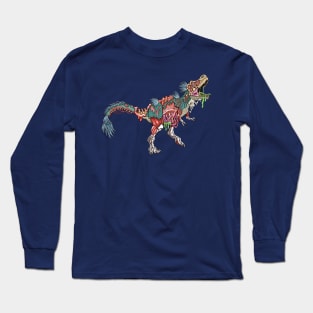 Zombie T-Rex Long Sleeve T-Shirt